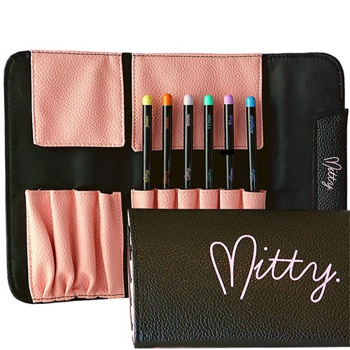 Salon Series Brush Pack Of 6 Brushes - Black